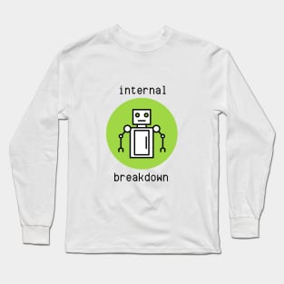 Internal Breakdown: Robot Long Sleeve T-Shirt